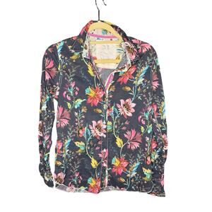 Cino Cotton Floral Button Down Women's Size XS